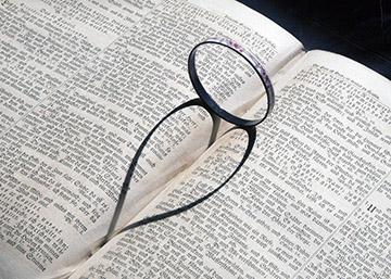 Heart-shaped Bracelet Shadow on Book