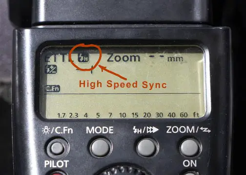 high speed flash sync