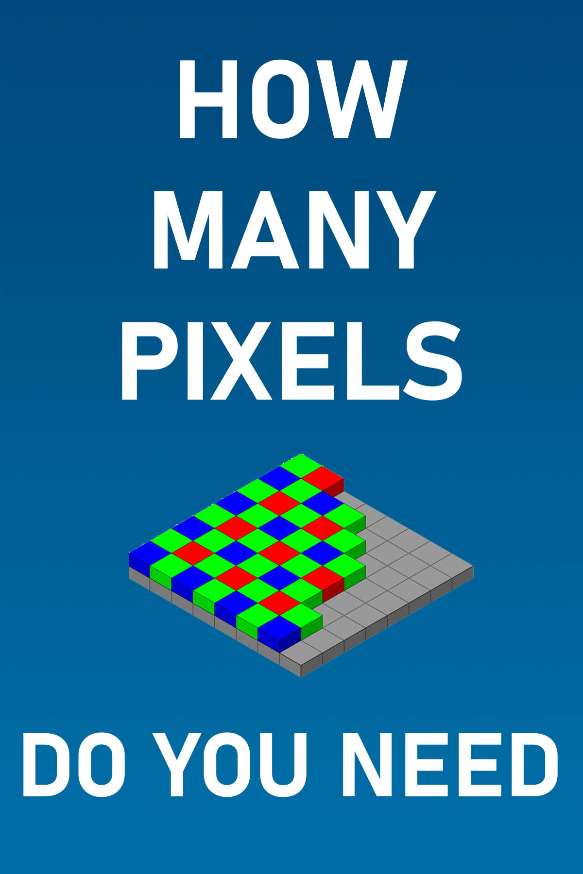 How many pixels