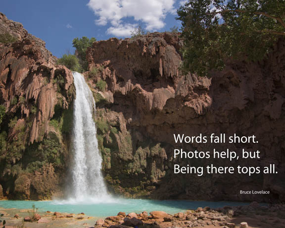 Mooney Falls, Grand Canyon, AZ