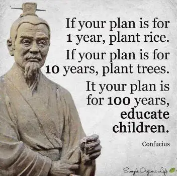 Inspire kids quote Confucius