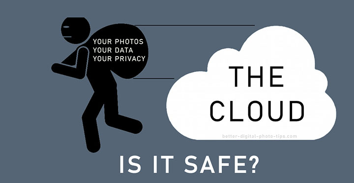 is cloud storage safe graphic
