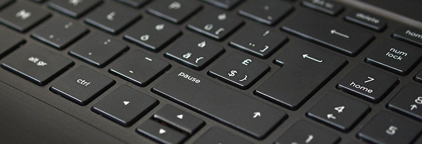 keyboard close-up