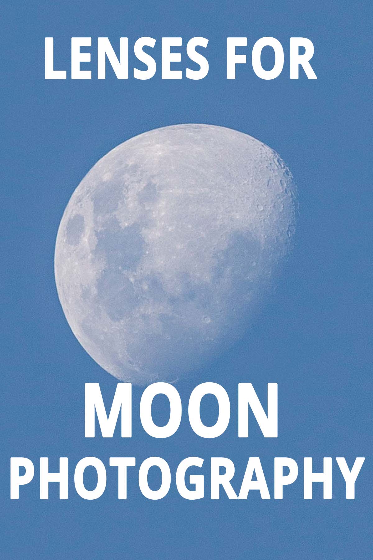 Lenses for moon photography