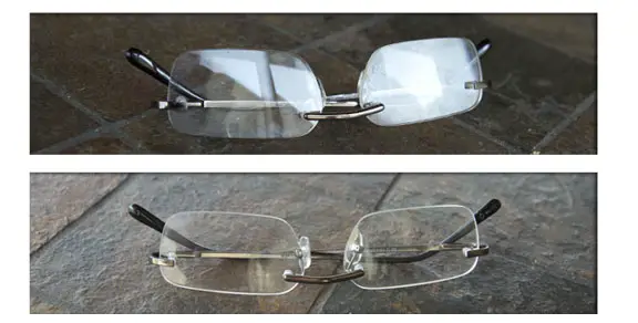 eyeglass lighting comparison