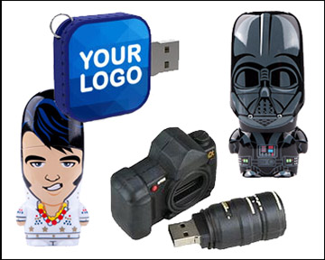 Unusual flash drives