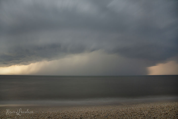 Long exposure storm