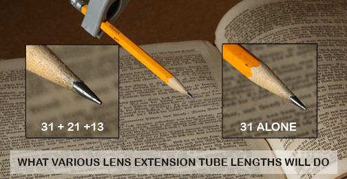 extension tube comparison