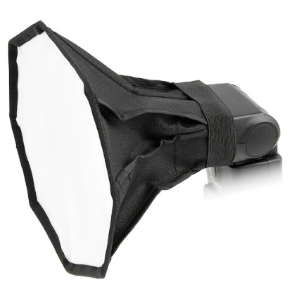 Shoe mounted softbox