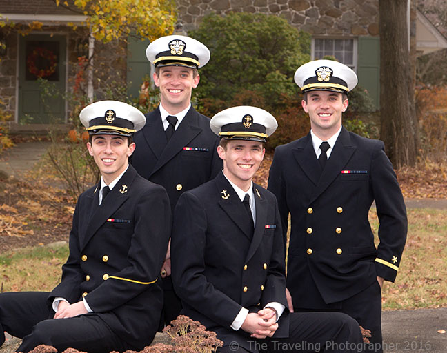 Military theme - 4 brothers that attended the Naval Academy