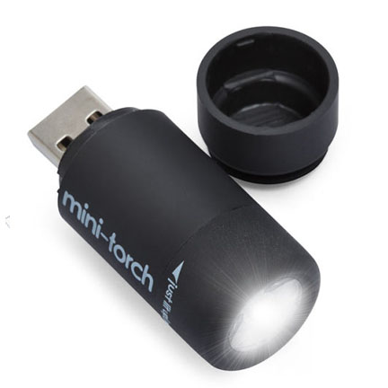 Mini flashlight USB