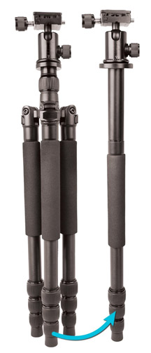 Monopod tripod combo