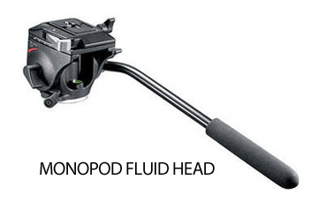 The best head for video monopod use is a fluid head