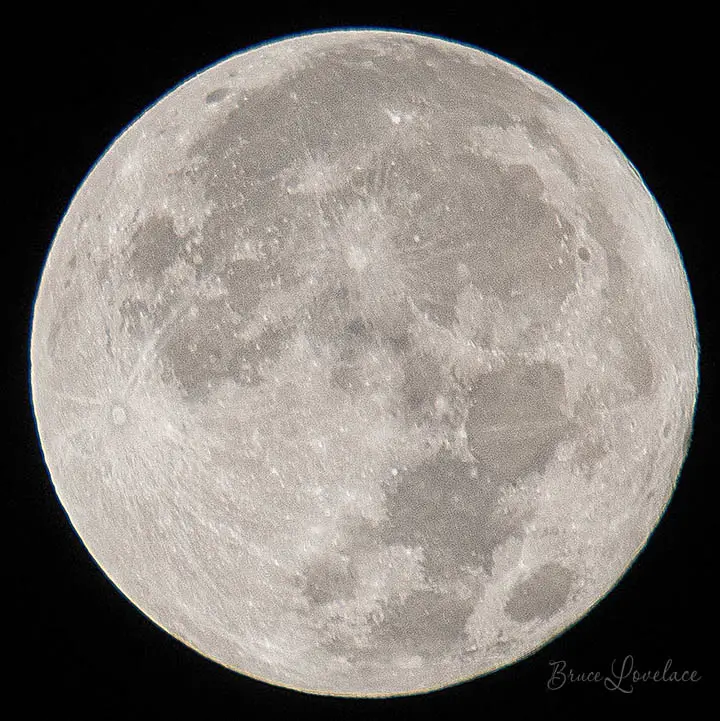 Moon - Tamron 150-600mm lens
