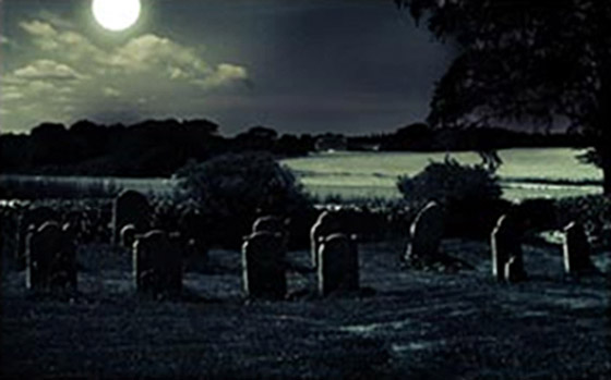 Moonlit Graveyard