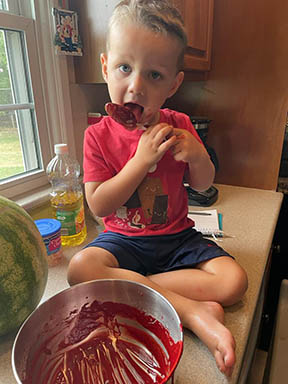 child portrait with natural lighting