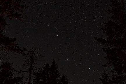 night sky big dipper