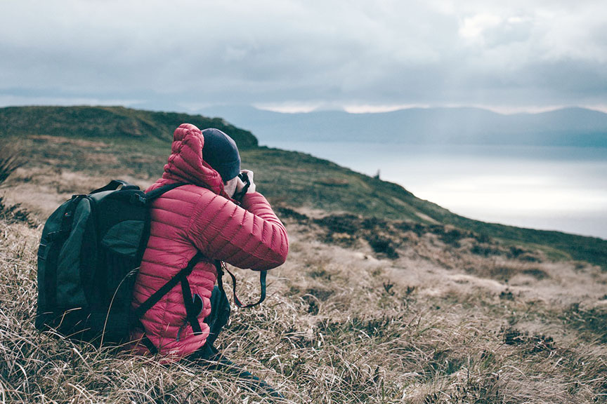 Hiking Photographer's backpack