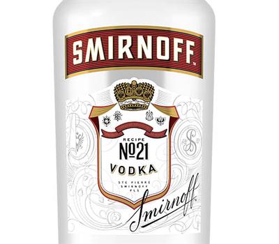 Smirnoff Brand Label Photo