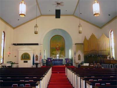 Inside Church for Confirmation Photography