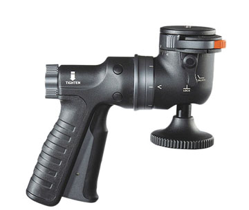 Pistol grip tripod head