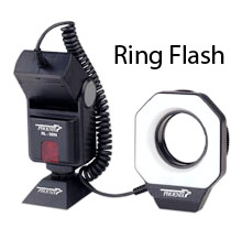 macro ring flash