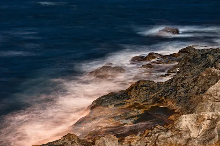 Seascape photography with mirrorless camera