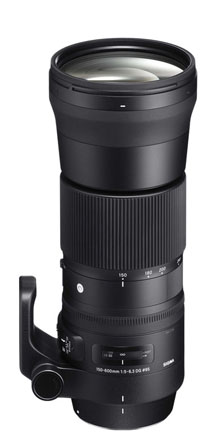 Sigma 150-600mm Vertical