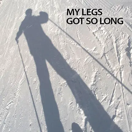snow ski selfie