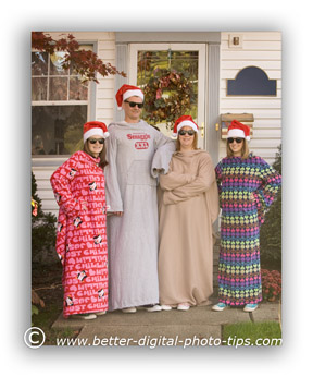 Snuggies Holiday Portrait