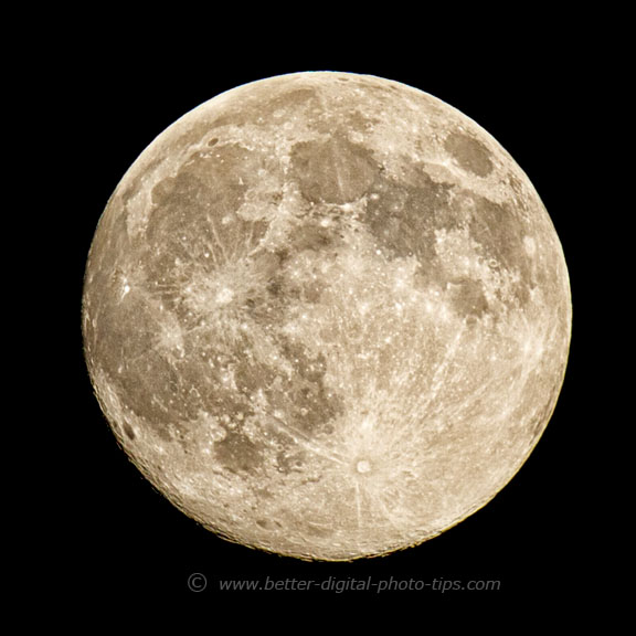 Photograph of the Moon