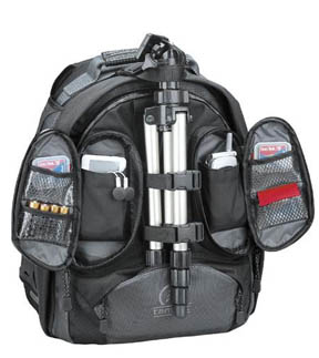 Tamrac Backpack - Look for lots of zippered pockets for storing accessories