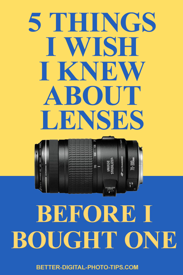 Things to know before buying a lens