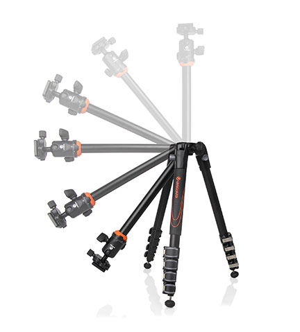 Tripod With tilting center column