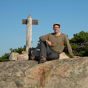 Top of Acadia Mountain