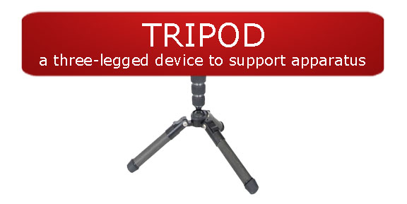 Tripod Definition-red banner