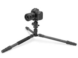 Tripod for shooting at ground level