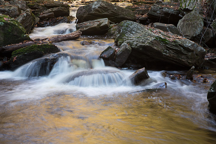 Slow shutter speed example